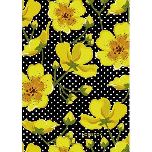 Записная книжка, Эксмо А6 (110*145) 80л. Книги для записей Очарование цветов твердая обложка с поролоном