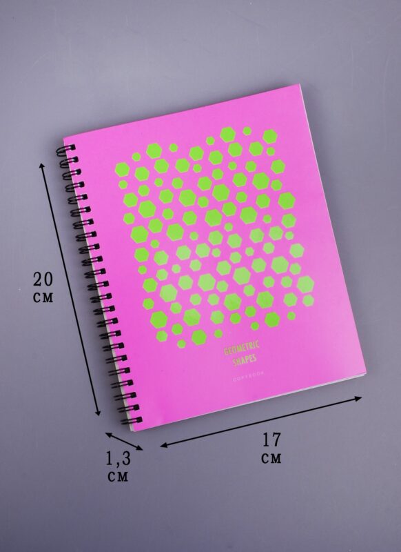 Тетрадь в клетку Unnika, "Насыщенные цвета (орнамент)", 96 листов, в ассортименте