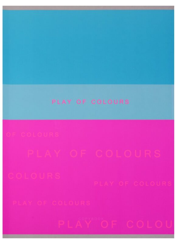 Тетрадь в клетку Listoff, "Неоновый дуэт", А4, 48 листов, в ассортименте