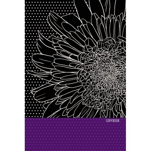 Тетрадь в клетку Unnika, "Графика. Прекрасный цветок", А5, 80 листов