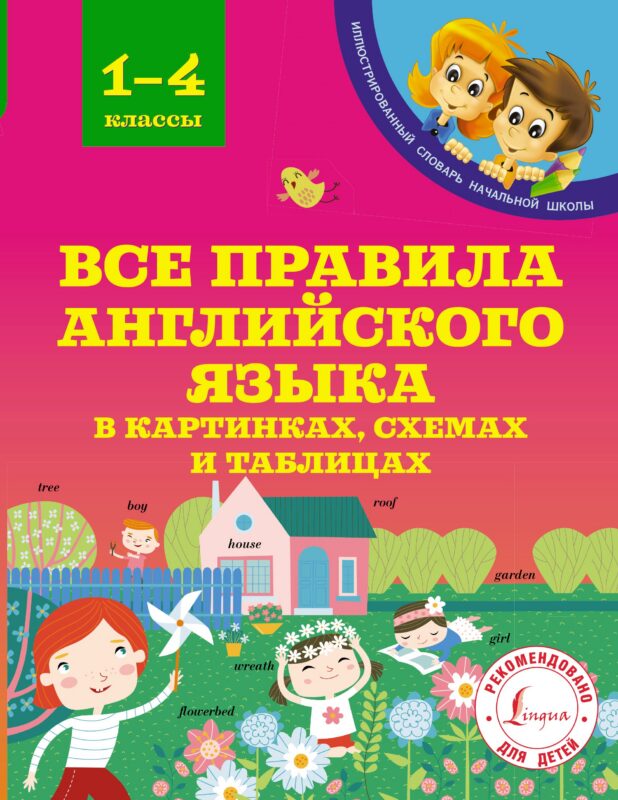 Все правила английского языка в картинках, схемах и таблицах. 1-4 классы