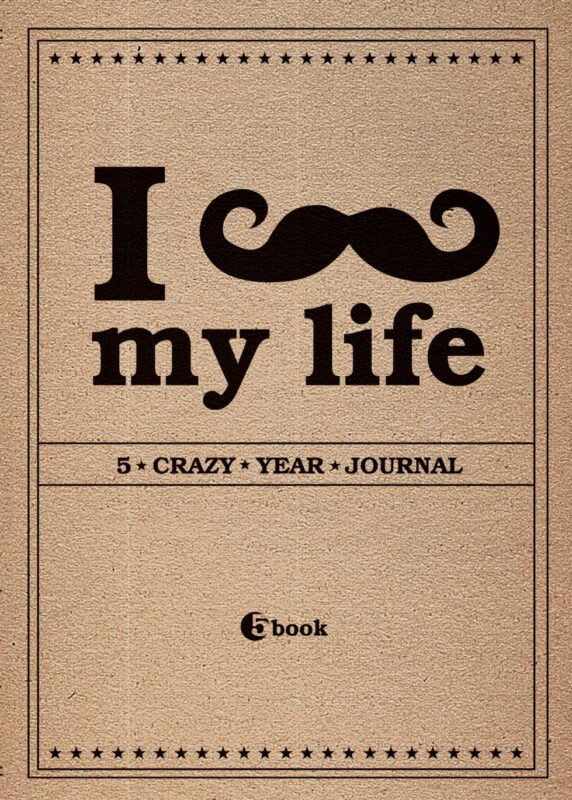 Пятибук I *** my life 5 crazy year... (золотой срез)