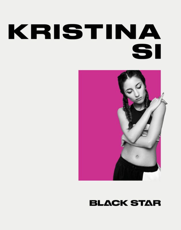 Тетрадь в клетку Black Star, "Kristina Si. Ты готов услышать нет?", 24 листа