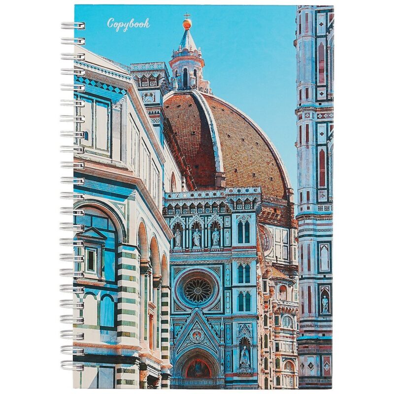 Тетрадь в клетку Unnika, "Городской стиль. Архитектурные шедевры", 100 листов