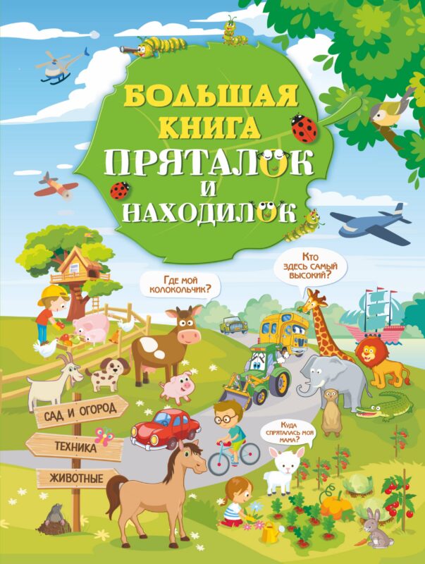Большая книга пряталок и находилок