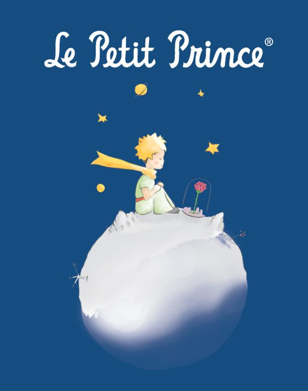 Тетрадь Маленький принц. синяя. моя планета (48 л., клетка)