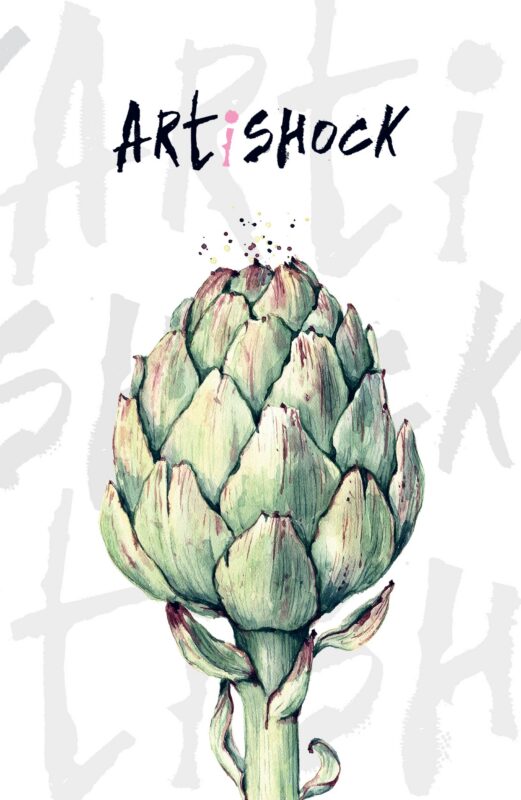 Блокнот. Артишок (Большой и красивый)