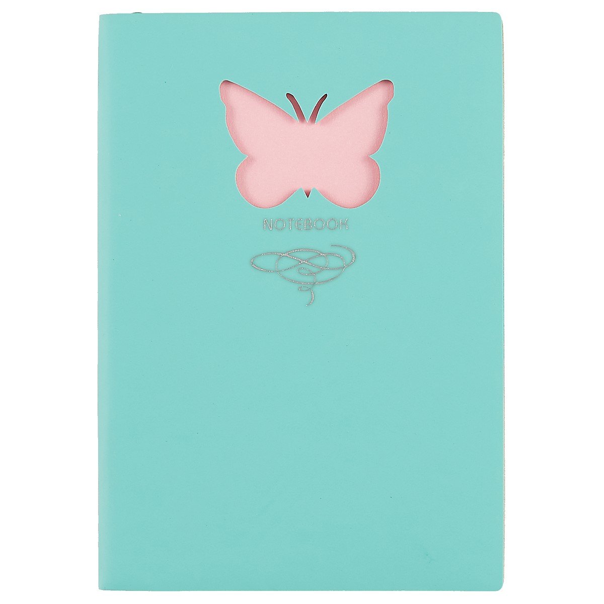 Книга для записей «Butterfly», мятная, 80 листов, А6+