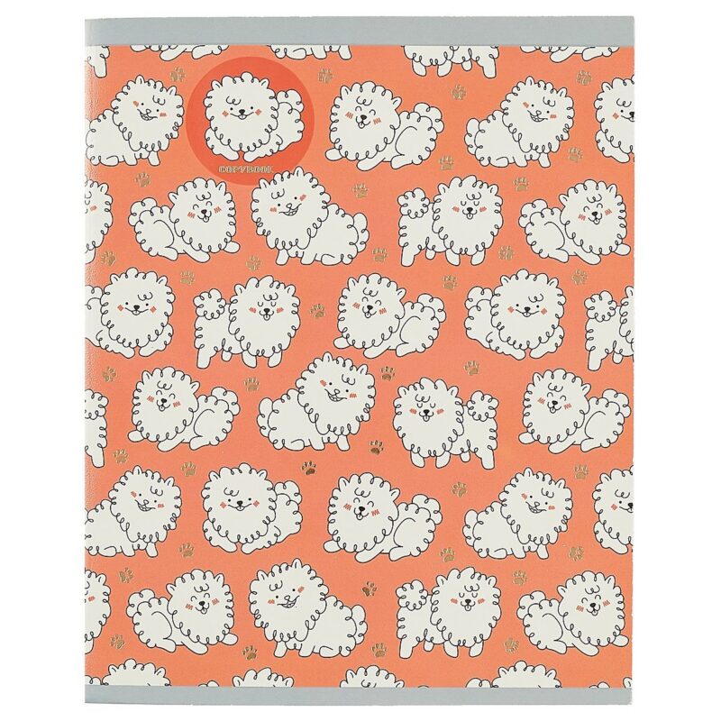 Тетрадь в клетку Unnika, "Пушистый весельчак", 48 листов