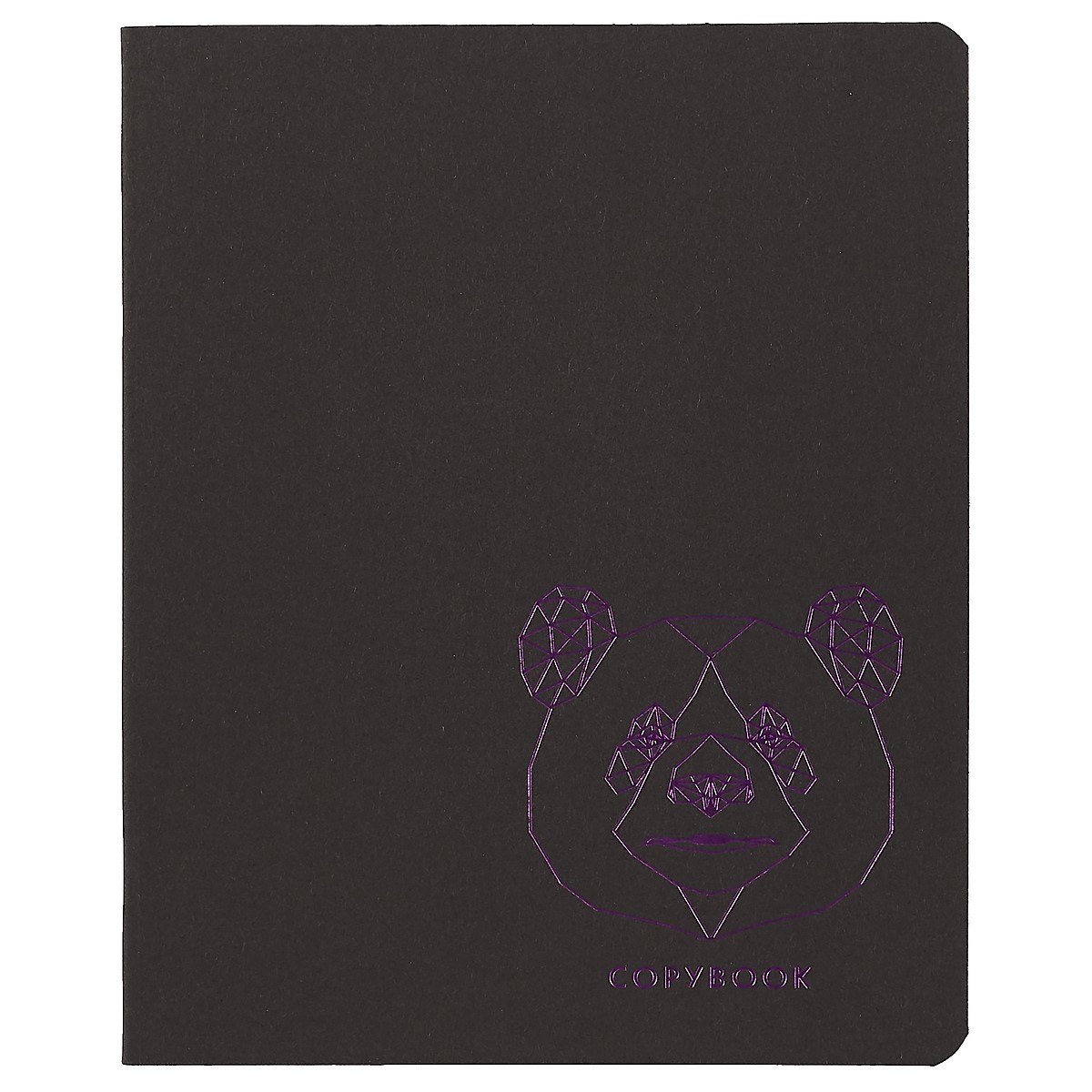 Тетрадь в клетку Paper Art, "Total Black. Полигональные звери", 48 листов, в ассортименте