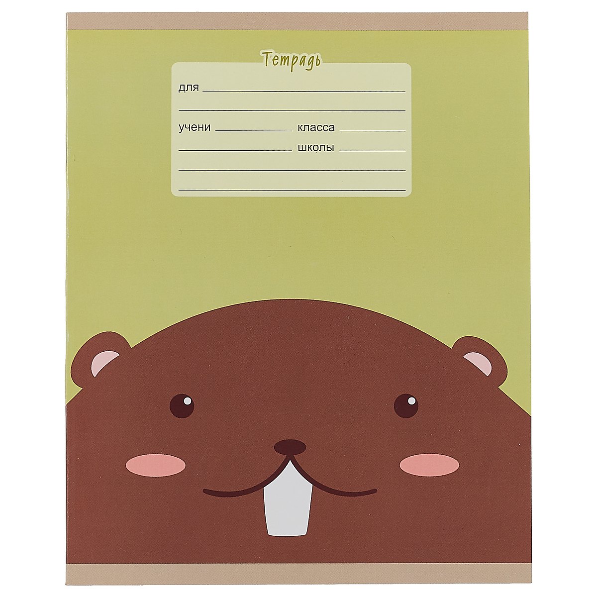 Тетрадь в клетку Unnika, "Прятки (графика)", 12 листов, в ассортименте