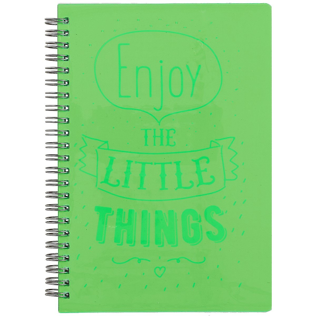 Тетрадь в клетку Paper Art, "Light book. Зелёный", 80 листов