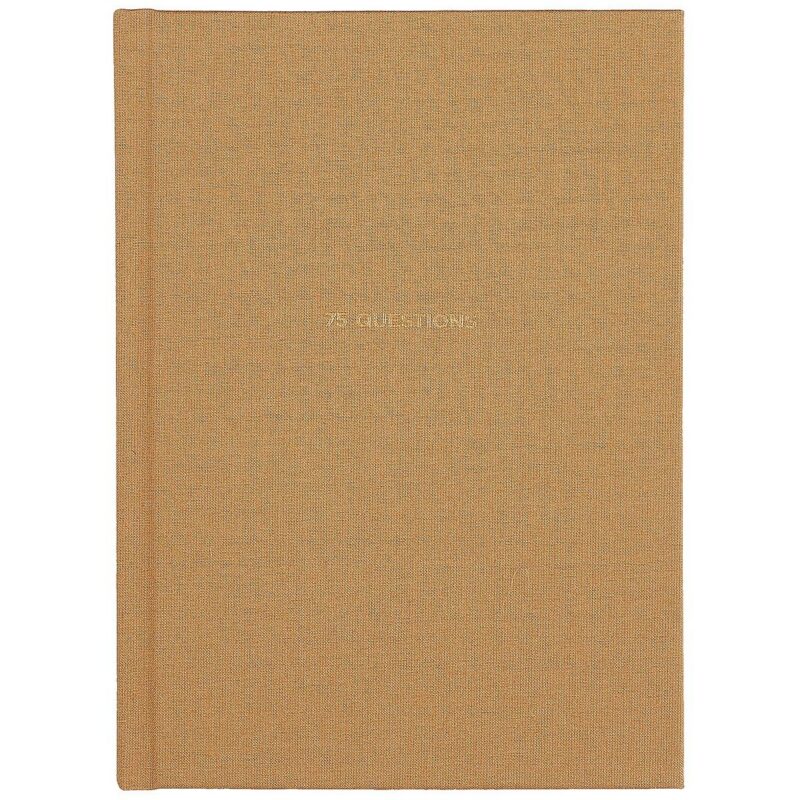 Ежедневники Веденеевой. 75 questions: Вопросы для самопознания (коричневый)