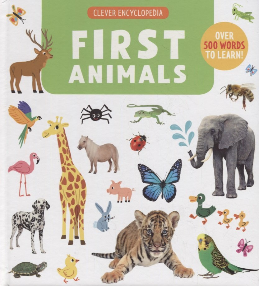 First Animals. Clever Encyclopedia. Over 500 Words To Learn