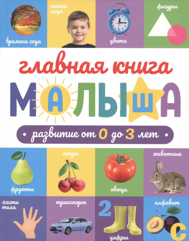 ГЛАВНАЯ КНИГА МАЛЫША матов.ламин.обл. выб.лак. офсет 203х257