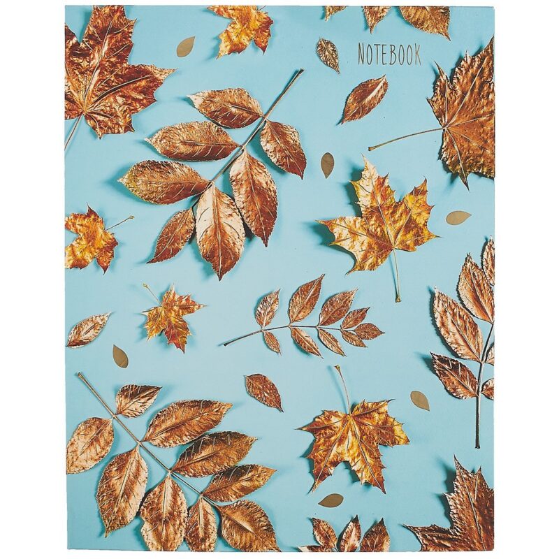 Книга для записей «Золотые листья», 72 листа, А5