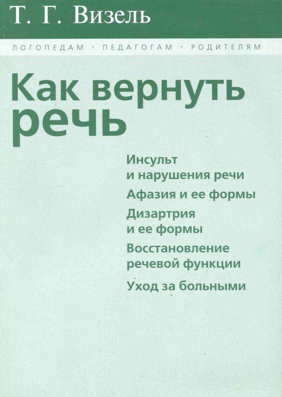 Как вернуть речь