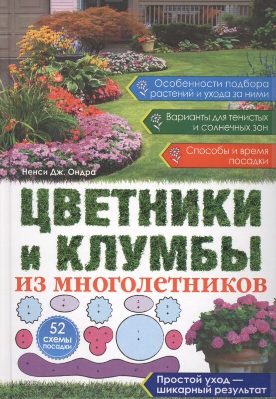 Цветники и клумбы из многолетников