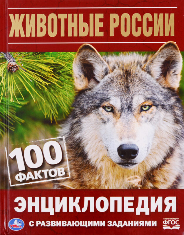 Животные россии. 100 фактов