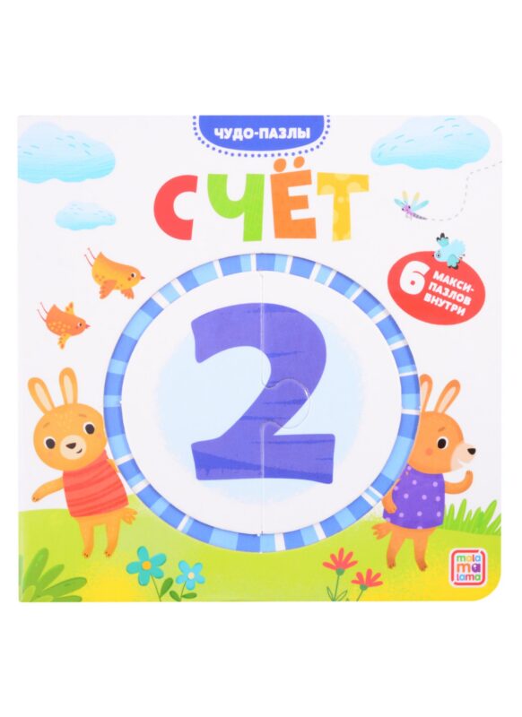 Счет. 6 макси-пазлов внутри