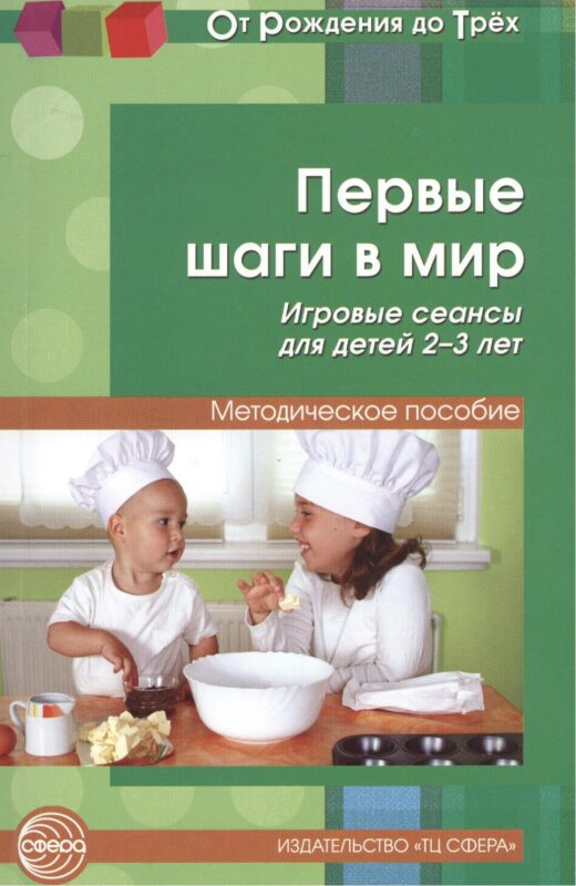 Первые шаги в мир. Игровые сеансы для детей 2-3 лет
