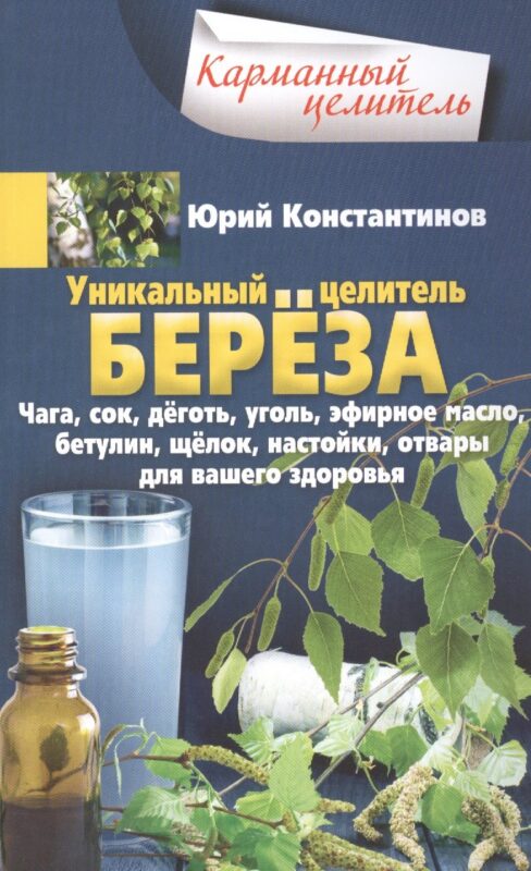 Уникальный целитель береза. Чага, сок, дёготь, уголь, эфирное масло, бетулин, ­щёлок, настойки, отвары для вашего здоровья