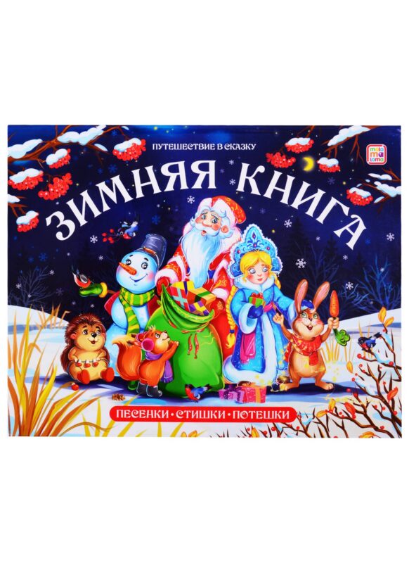 Зимняя книга. Песенки. Стихи. Потешки