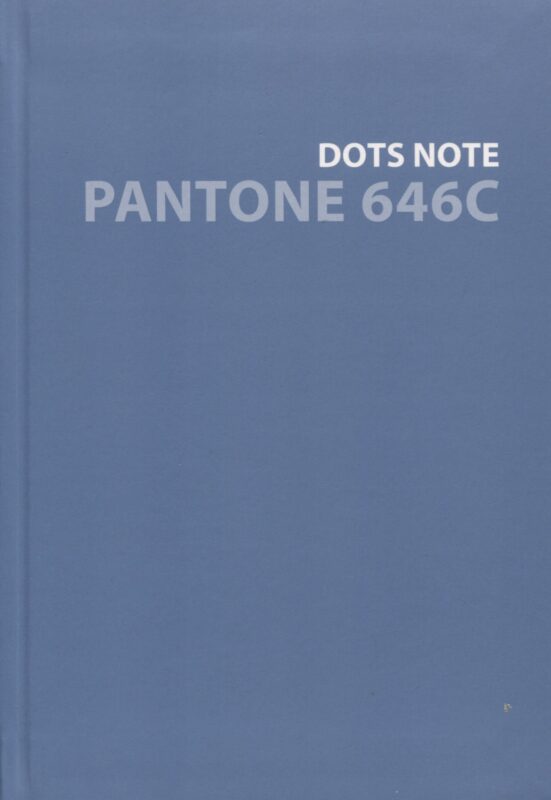 Записная книжка А6+ 80л тчк. "Pantone line. 7" интегр.переплет, мат.ламинация, выб.лак, пантон.печать