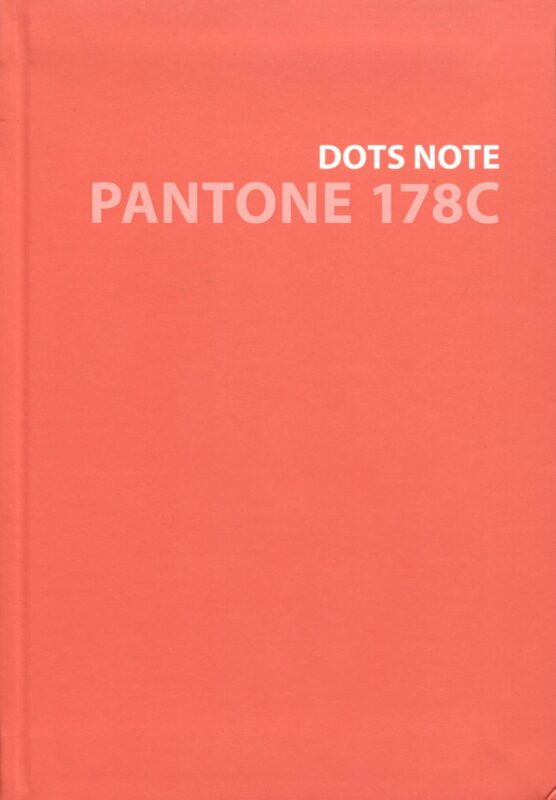 Записная книжка А6+ 80л тчк. "Pantone line. 8" интегр.переплет, мат.ламинация, выб.лак, пантон.печать