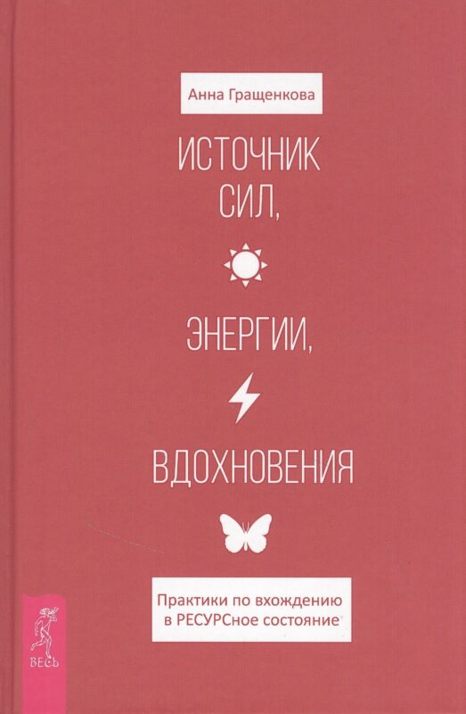 Источник сил, энергии, вдохновения. Практики по вхождению в ресурсное состояние