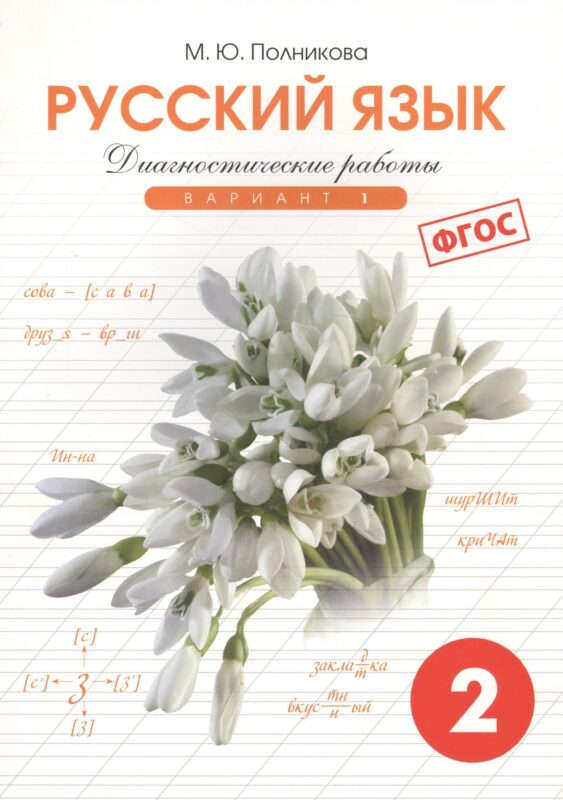 Русский язык. 2 класс. Диагностические работы. Вариант 1. ФГОС