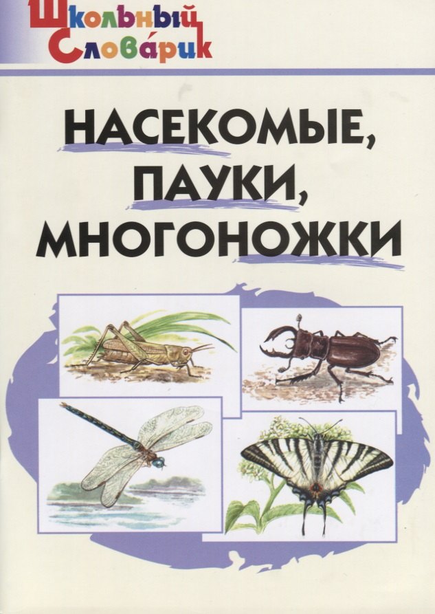 Насекомые, пауки, многоножки. Начальная школа