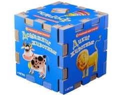 Книжный конструктор. Развивающий кубик