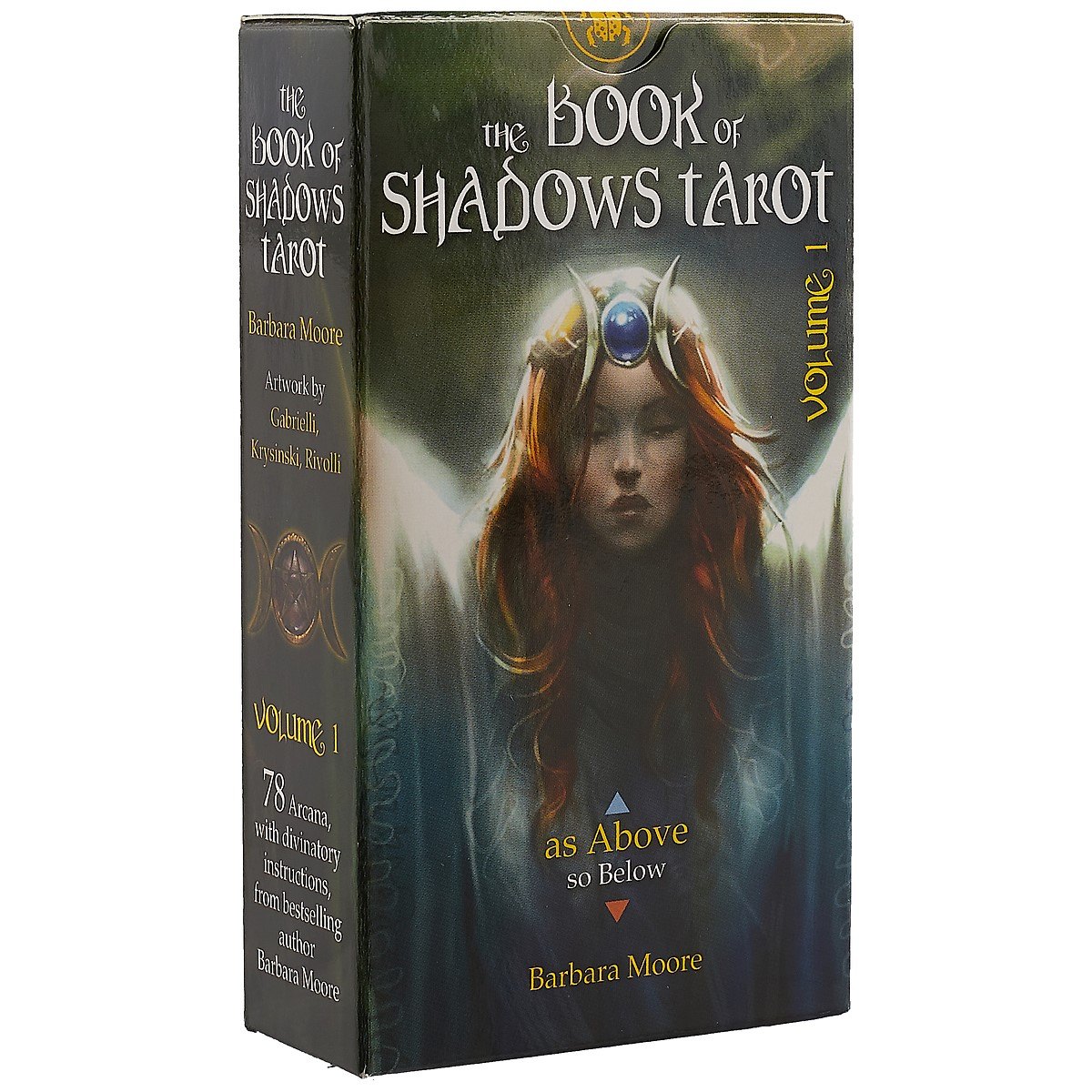 The Book of Shadows Tarot. Volume 1. As Above so Below (Таро КАК ВВЕРХУ. КНИГА ТЕНЕЙ ТОМ 1) (на англ. языке)