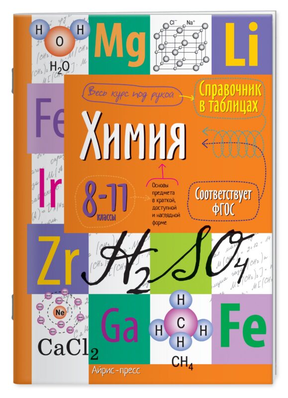 Химия. 8-11 класс. Справочник в таблицах