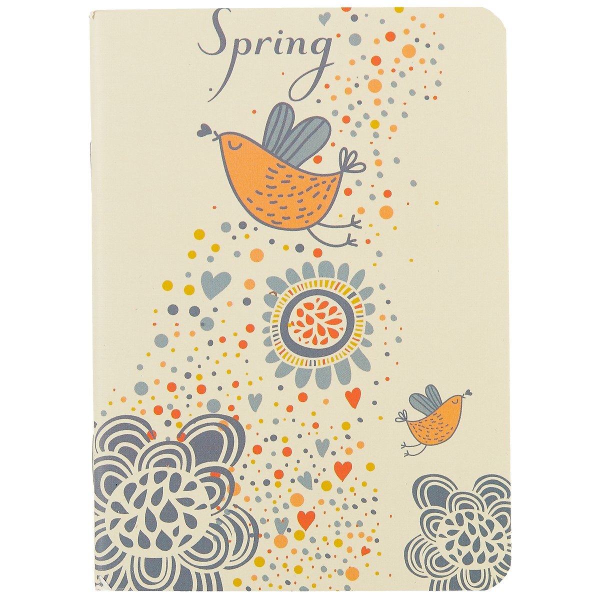 Записная книжка «Birds and flowers», нелинованная, 24 листа