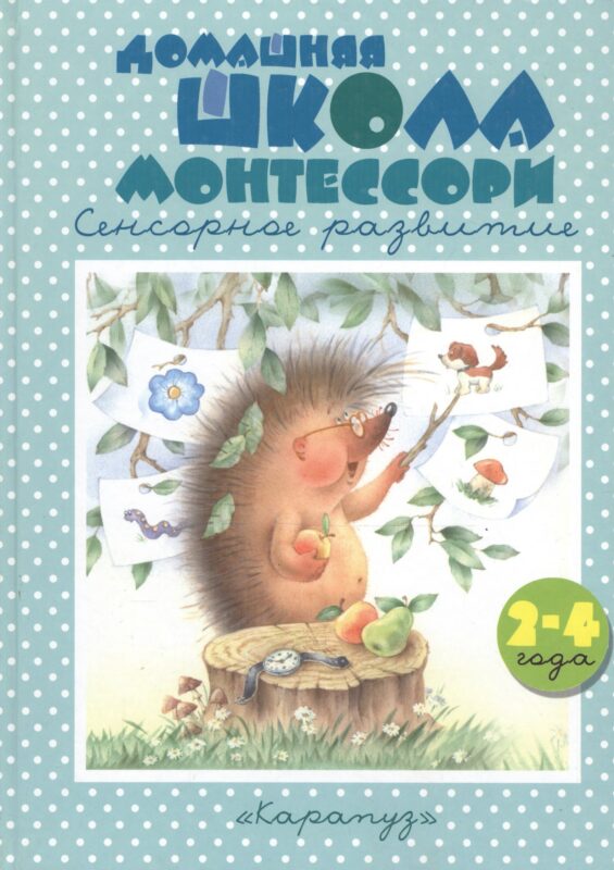 Домашняя школа Монтессори. Сенсорное развитие. 2-4 года
