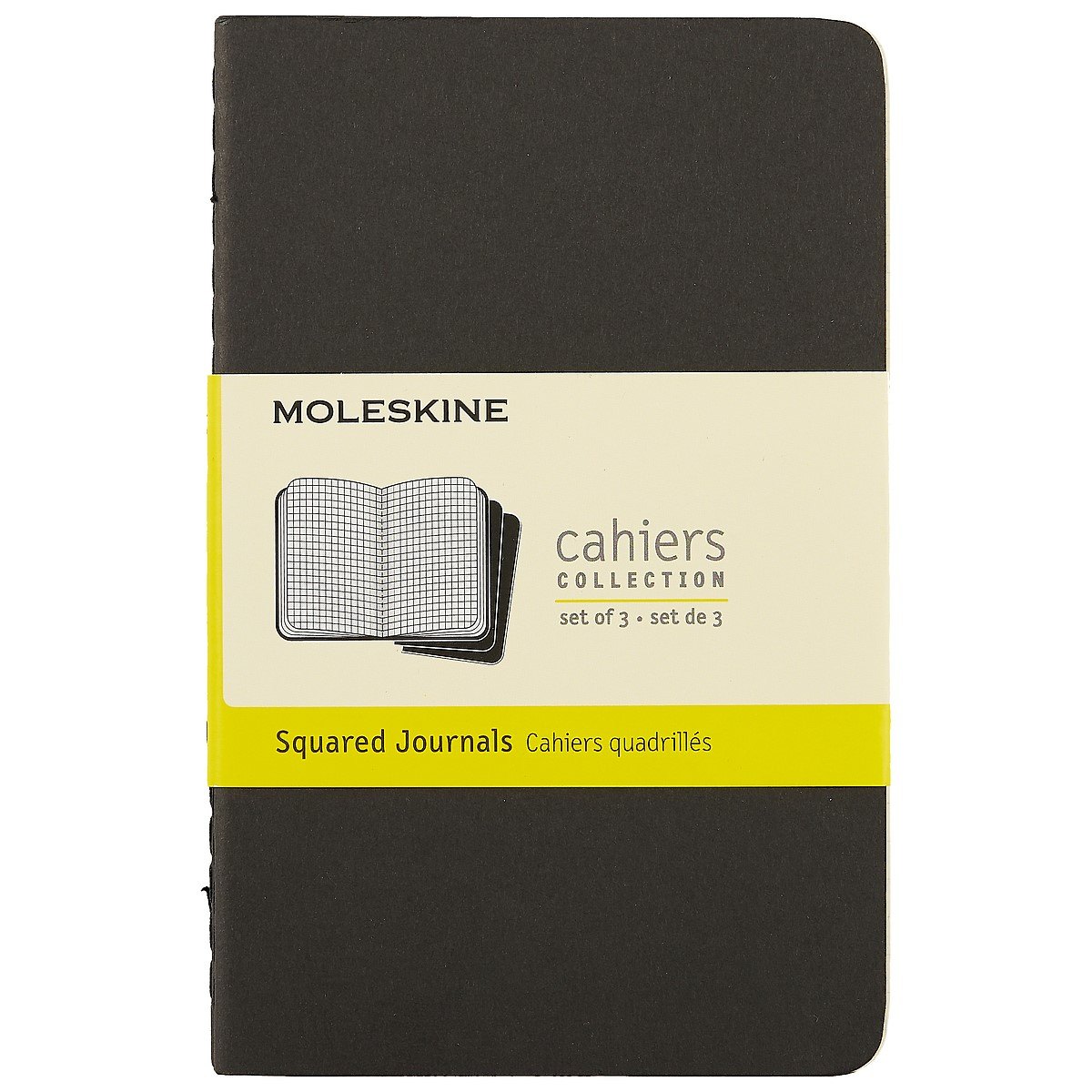 Набор книг для записей Moleskin Cahier Journal Pocket, 3 штуки, мягкая обложка, 32 листа, А6