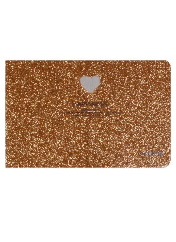 Записная книжка «Glitter happiness», 96 листов, 10.5 х 7 см