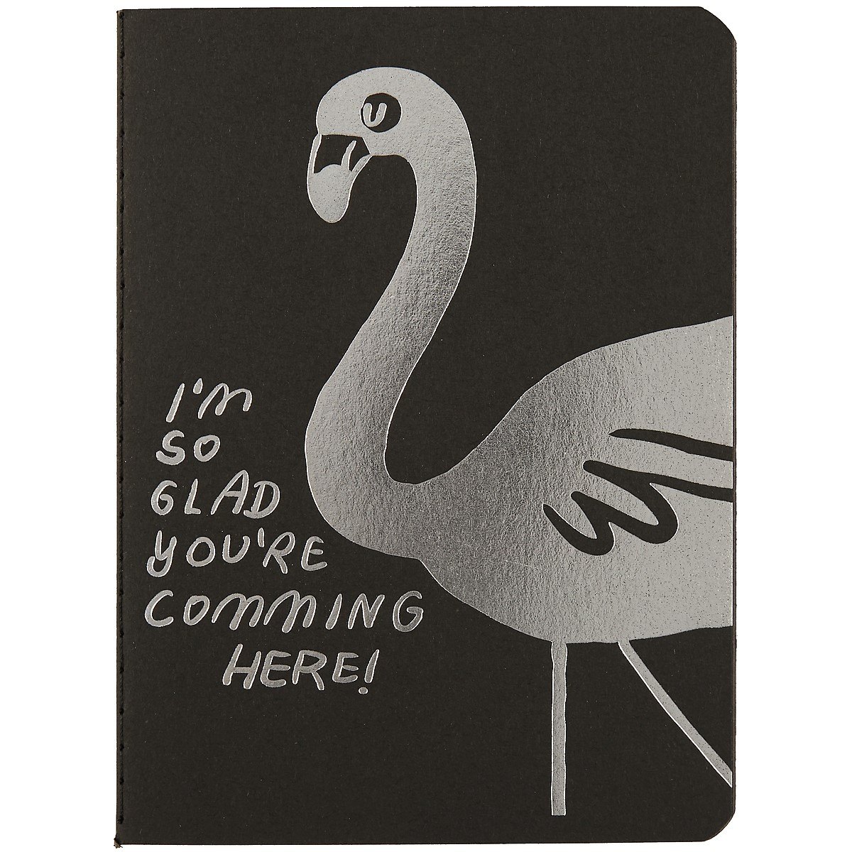 Записная книжка «Black flamingo» А6