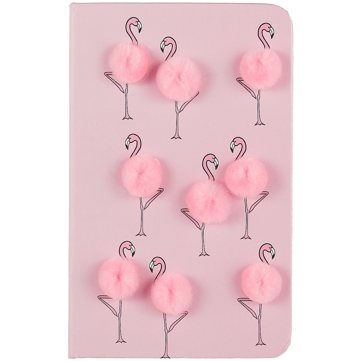 Записная книжка А6 110л лин. "Пушистый фламинго" 7БЦ