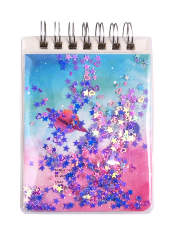 Блокнот "Space", А7, 80 листов, линейка