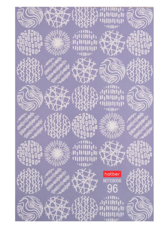 Блокнот А5 96л кл. "Сквозь призму" карт.обл., скоба