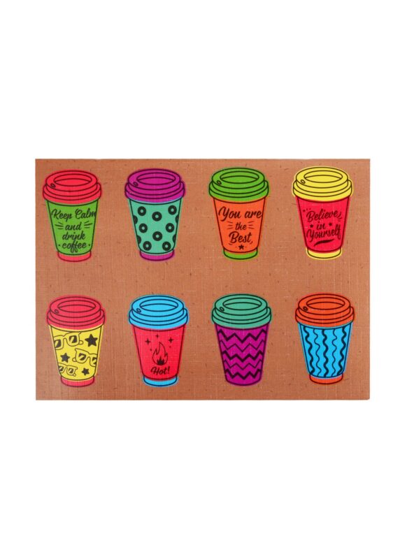 Записная книжка А6 32л "КОФЕ" для записи доходов и расходов, мягк.переплет, скоба, ПВХ-конверт