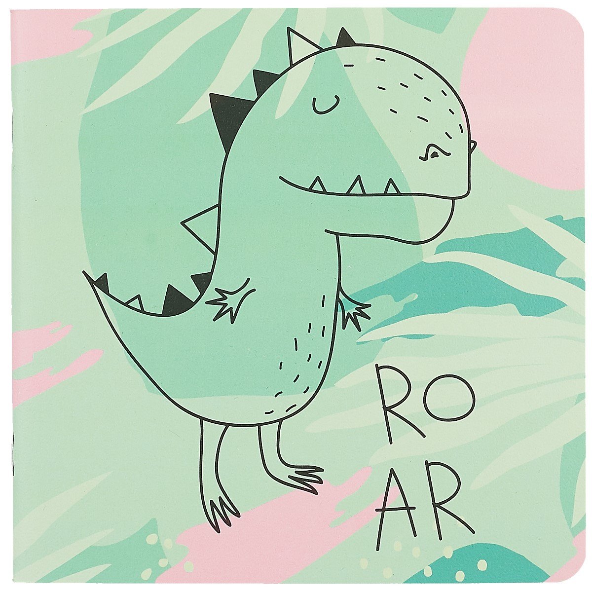 Записная книжка "Fyr-Fyr. Динозавр", 40 листов, 17 х 17 см