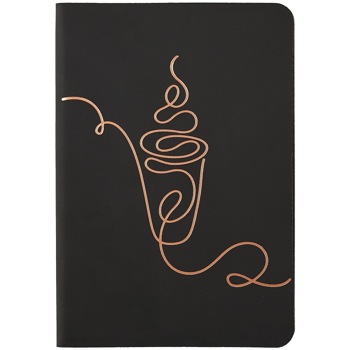 Записная книжка "Софт-тач", А6, 96 листов, черный