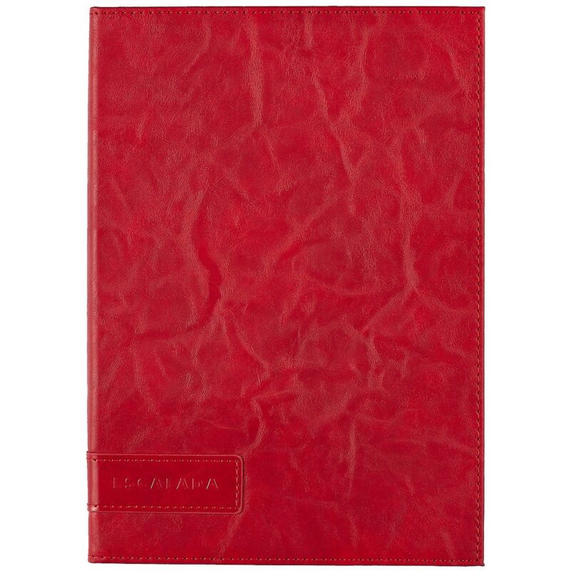 Ежедневник недатированный "Линкольн", А5+, 160 листов, красный
