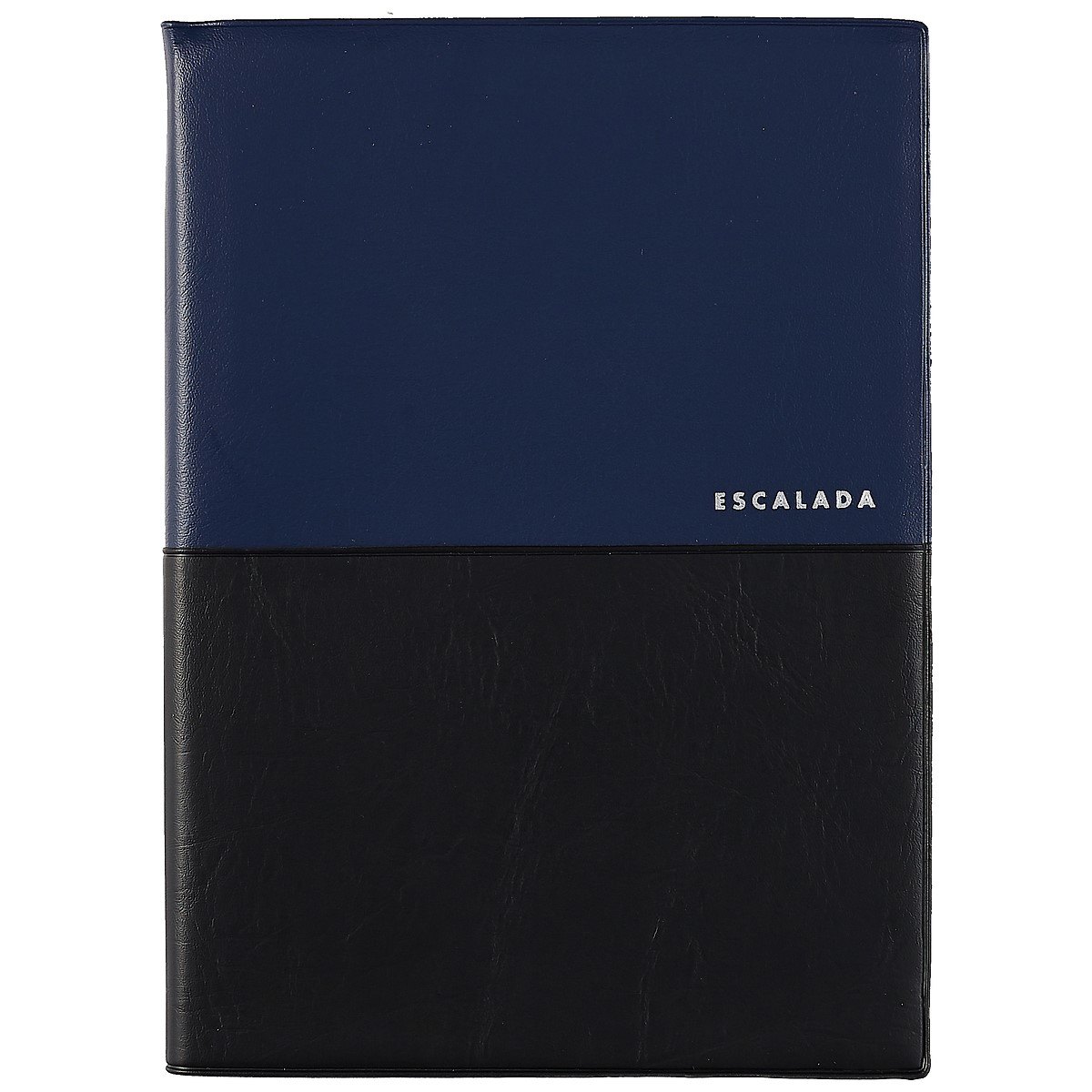 Ежедневник недатированный "ПВХ", А5+, 120 листов, синий с черным