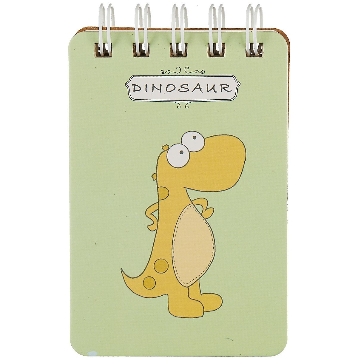 Блокнот А6 80л лин. 100*140 "Dinosaurs" на спирали, ассорти