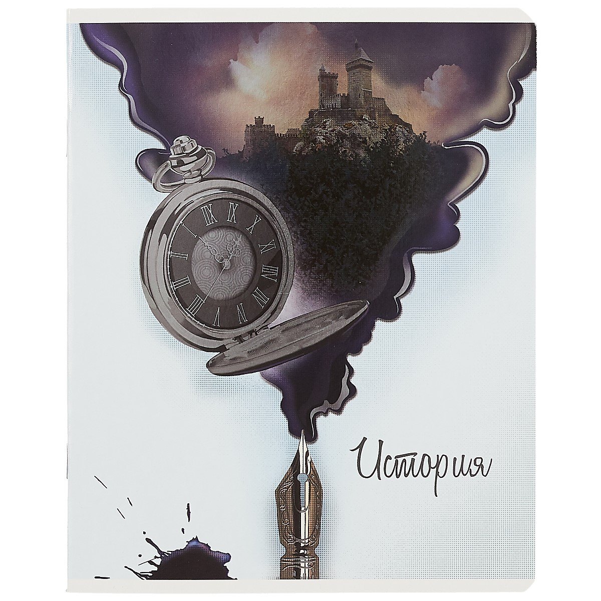 Тетрадь предметная в клетку Феникс+, "Волшебное перо. История", 48 листов